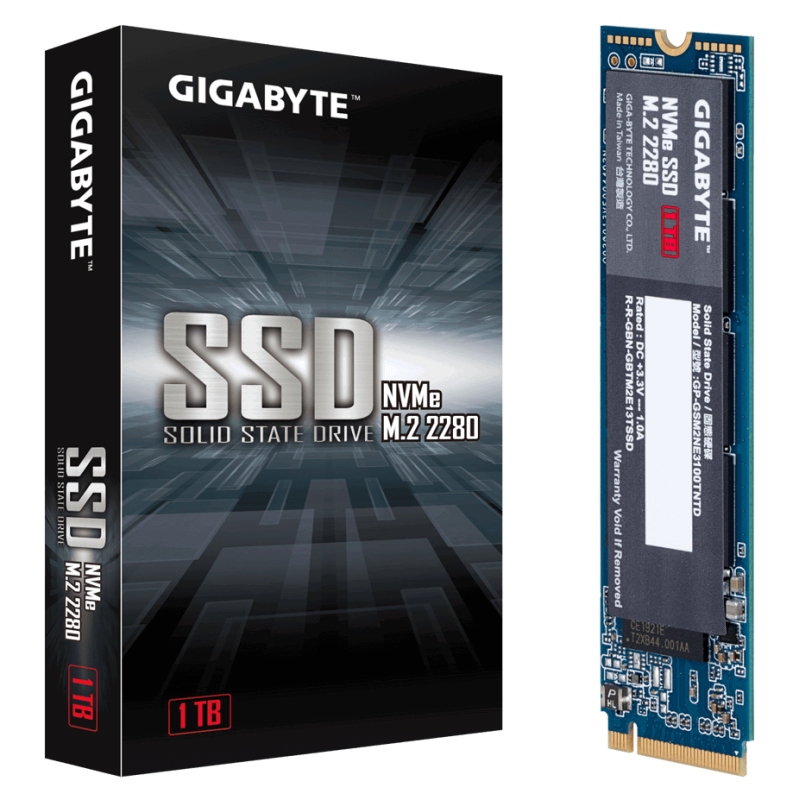 Gigabyte Gp Gsm2ne3100tntd Ssd Nvme M 2 1tb