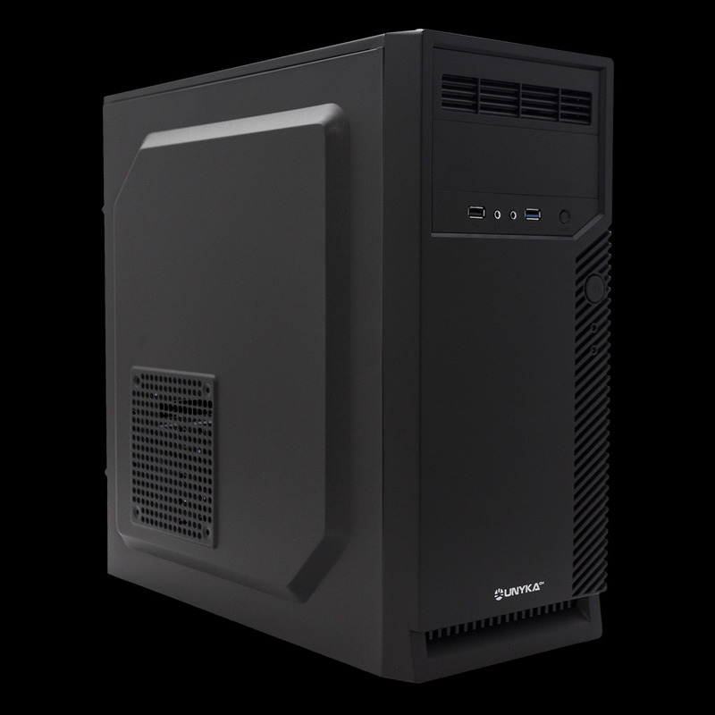 Caja Sobremesa/Micro-Atx Unyka 2010 Slim 450w Usb3.0 Negra